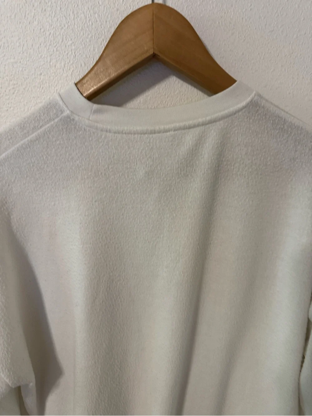 Alo Yoga Soho Pullover Ivory Crew Athleisure Oversized Moisture Wicking Gym-S